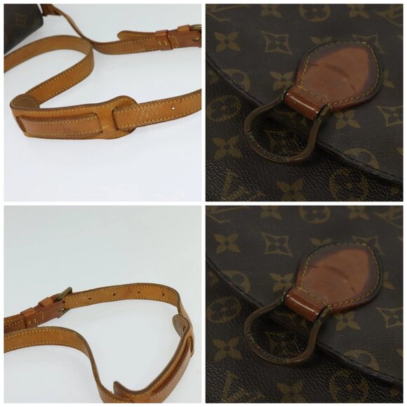 LOUIS VUITTON Monogram Saint Cloud GM Shoulder Bag M51242 LV Auth BA3492 - Picture 16 of 16